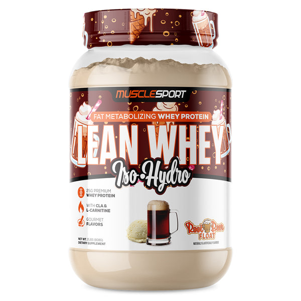MuscleSport Lean Whey Iso-Hydro 2lb - Nutrition Faktory 