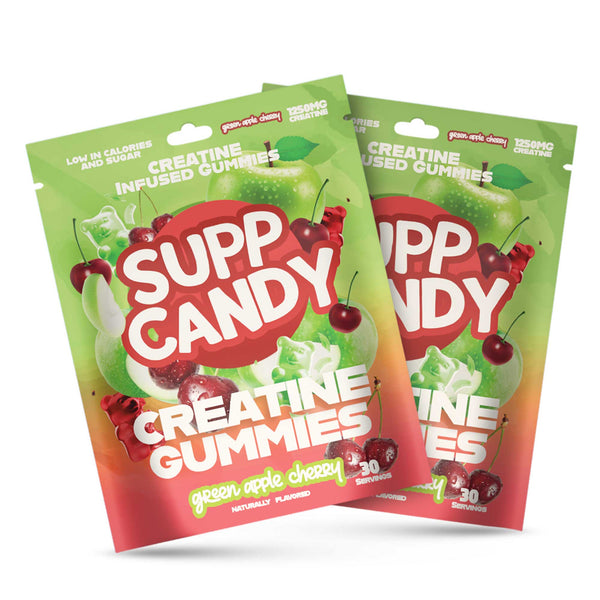 Supp Candy Creatine Gummies 120ct - Nutrition Faktory 