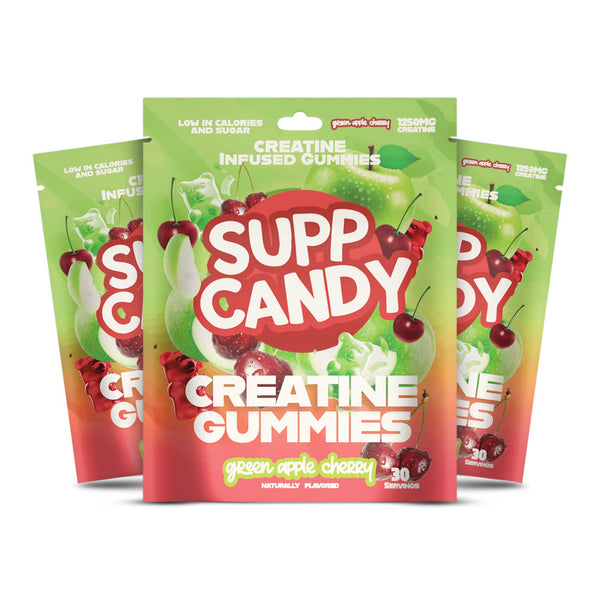 Supp Candy Creatine Gummies 120ct - Nutrition Faktory 