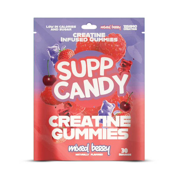 Supp Candy Creatine Gummies 120ct - Nutrition Faktory 
