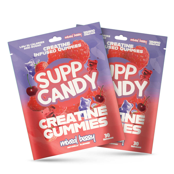 Supp Candy Creatine Gummies 120ct - Nutrition Faktory 