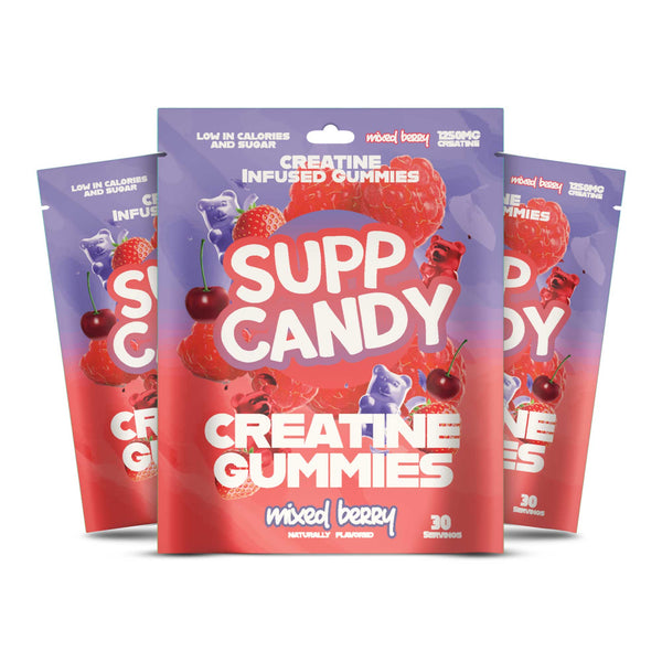 Supp Candy Creatine Gummies 120ct - Nutrition Faktory 