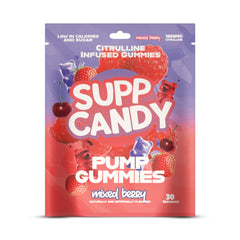 Supp Candy Pump Gummies Mixed Berry 30srv