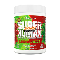 Alpha Lion SuperHuman Burn (Stim- Free) 50srv