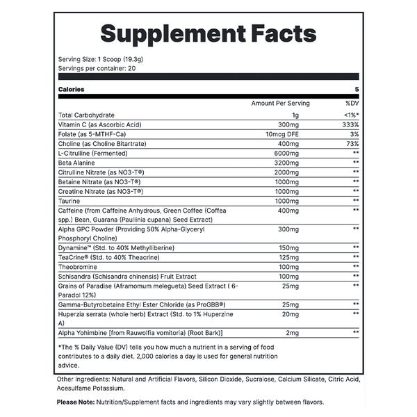 Supplement Facts