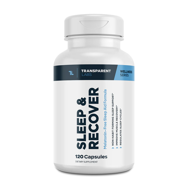 Transparent Labs Sleep & Recover Melatonin-Free 120Caps