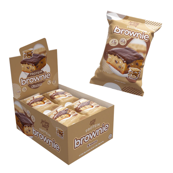 Prime Bites Protein Brownie 12ct - Nutrition Faktory 