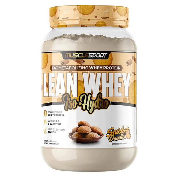 MuscleSport Lean Whey Iso-Hydro 2lb - Nutrition Faktory 