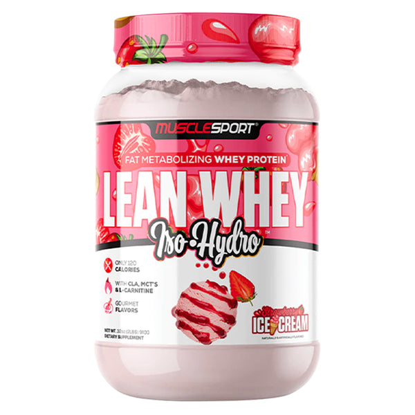 MuscleSport Lean Whey Iso-Hydro 2lb - Nutrition Faktory 