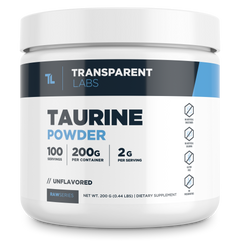 Transparent Labs Taurine Powder 100srv