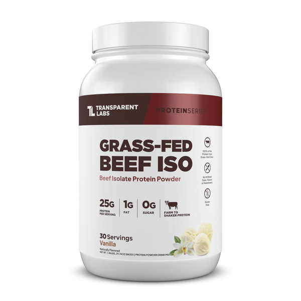 Transparent Labs Beef Isolate 30srv