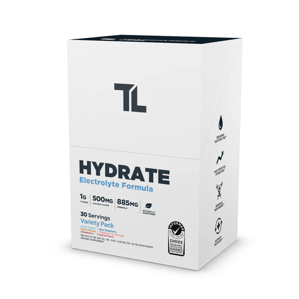 Transparent Labs Hydrate Stick Packs 30ct - Nutrition Faktory 