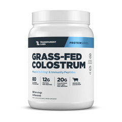 Transparent Labs Grass Fed Colostrum 30srv