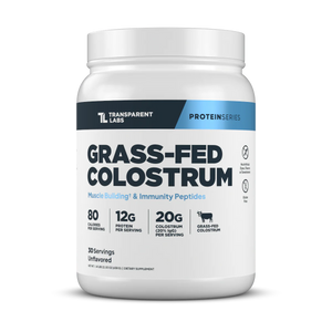 Transparent Labs Grass Fed Colostrum 30srv - Nutrition Faktory 