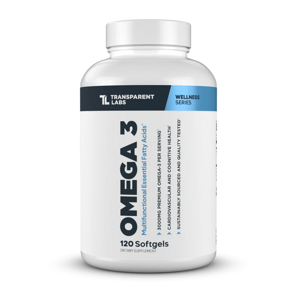 Transparent Labs Omega 3 120softgels