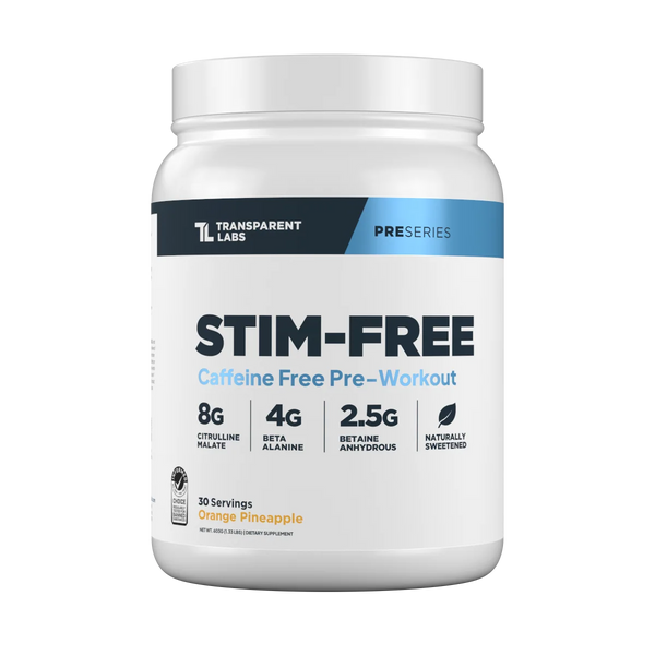 Transparent Labs Stim-Free 30srv