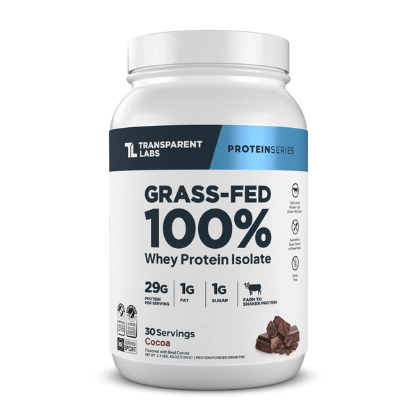 Transparent Labs Grass Fed Isolate 30srv