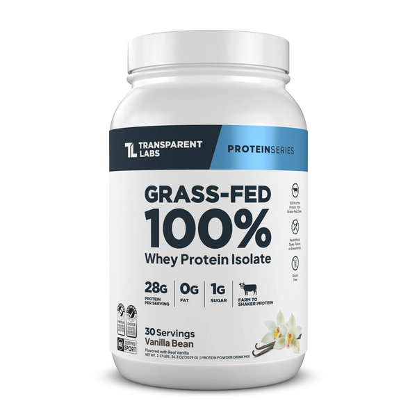 Transparent Labs Grass Fed Isolate 30srv