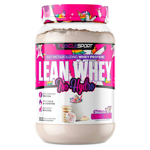 MuscleSport Lean Whey Iso-Hydro 2lb - Nutrition Faktory 