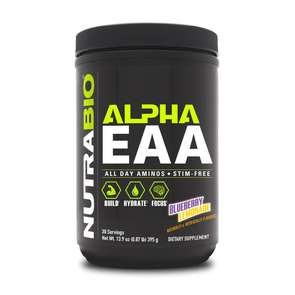 NutraBio Alpha EAA 30srv - Nutrition Faktory 