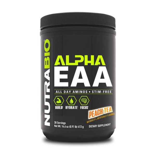 NutraBio Alpha EAA 30srv - Nutrition Faktory 