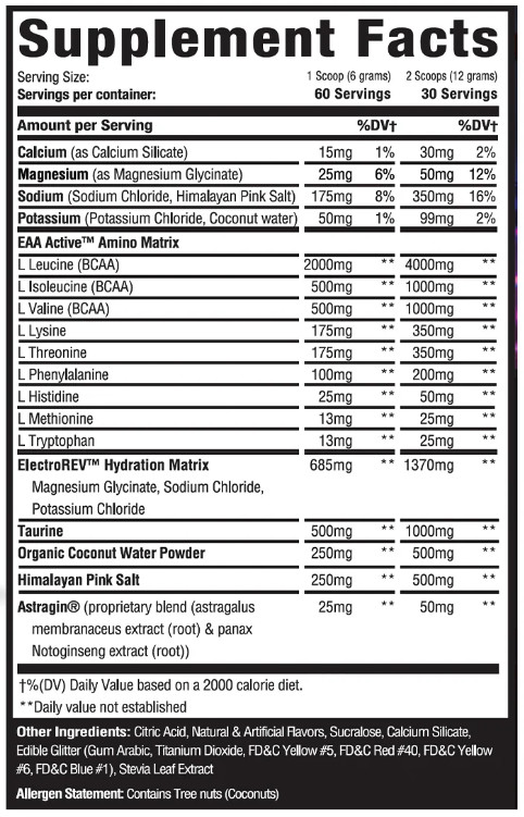 MuscleSport Amino + Hydration 60srv