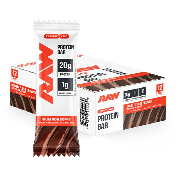 Raw Protein Bar 12ct - Nutrition Faktory 