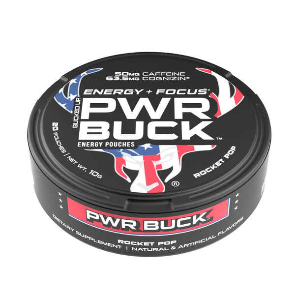 Bucked Up PWR Buck Energy Pouches
