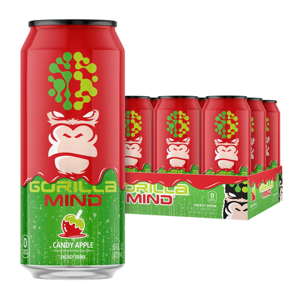 Gorilla Mind Energy Drink 12pk