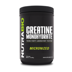 NutraBio Creatine Monohydrate Powder - 500g