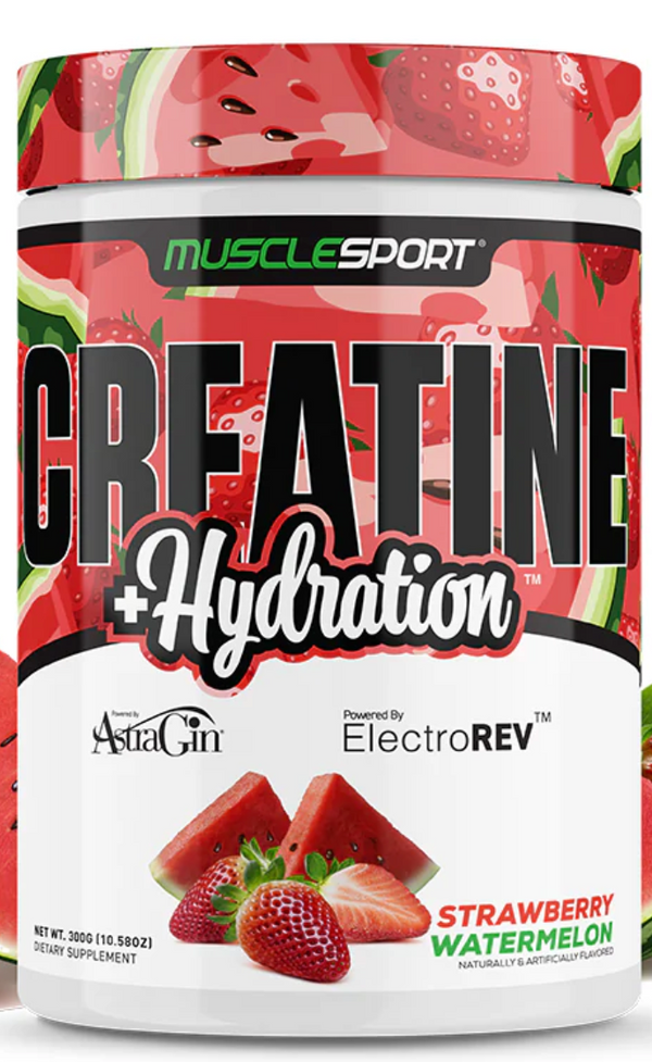 MuscleSport Creatine + Hydration 60srv