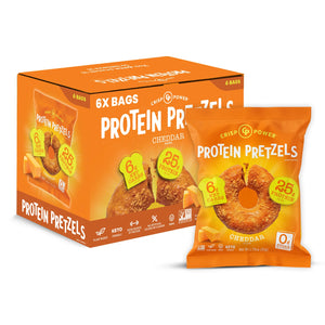 Crisp Power Protein Pretzels single - Nutrition Faktory 