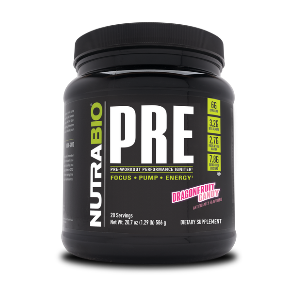 NutraBio PRE Workout V5 20srv