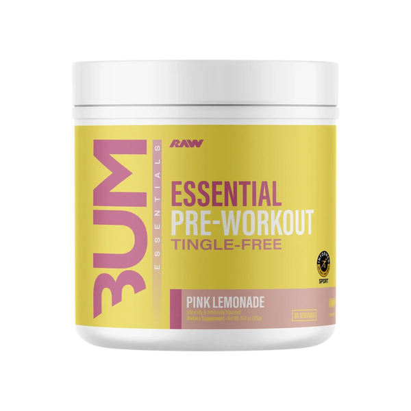 Raw Essential Pre-Workout Tingle-Free 30srv - Nutrition Faktory 