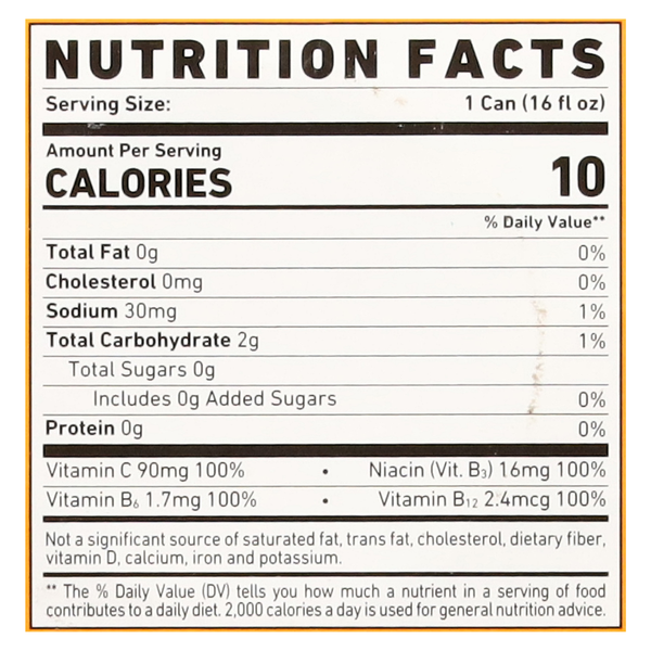 Ghost Energy RTD 12pk - Nutrition Faktory 