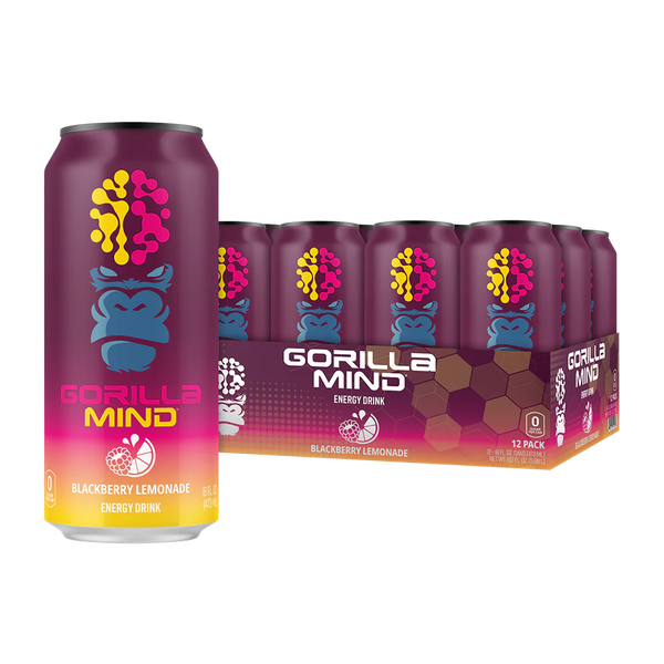 Gorilla Mind Energy Drink 12pk