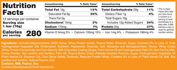 Gorilla Bar Supplement Facts