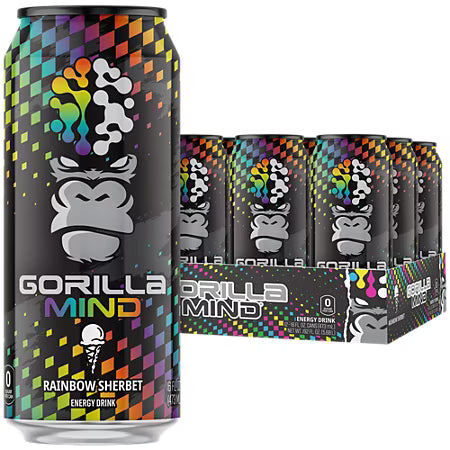 Gorilla Mind Energy Drink 12pk