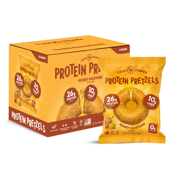 Crisp Power Protein Pretzels 6pk