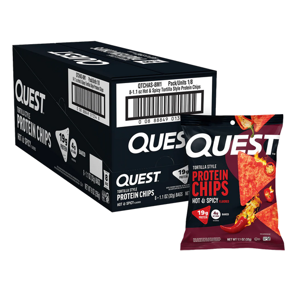 Quest Tortilla Chip 8ct - Nutrition Faktory 