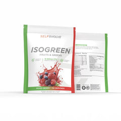 Self Evolve IsoGreen Fruits & Greens 30serv Mixed Berries