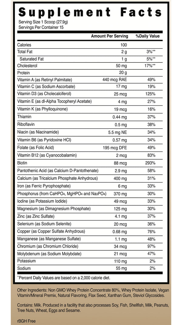 Supplement Facts