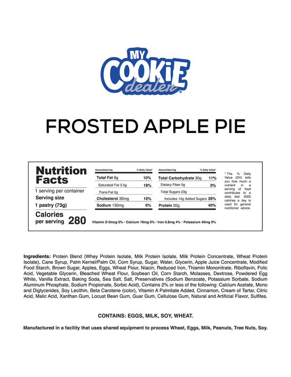 My Cookie Dealer Protein Pastry 12ct