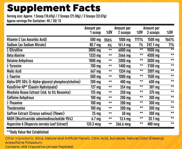 HTLT Pre-Workout 3.0 40srv