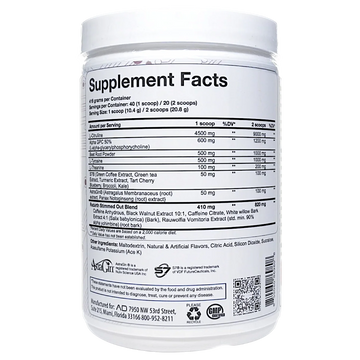Supplement facts