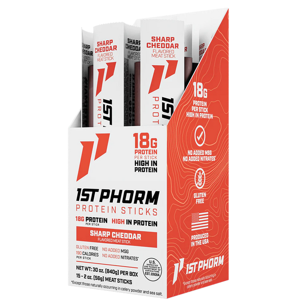 1st Phorm Protein Sticks 15ct - Nutrition Faktory 