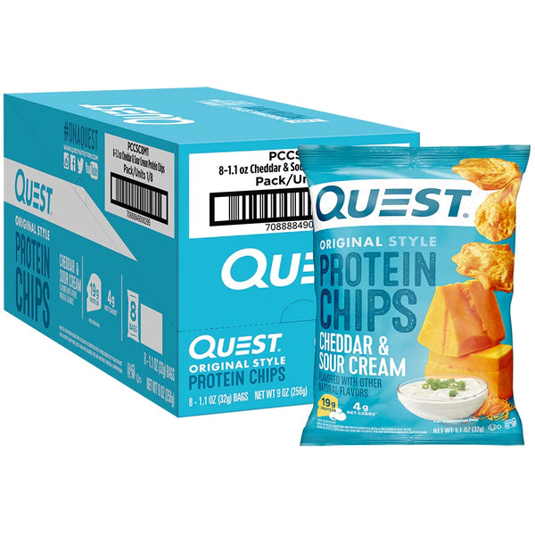 Quest Original Protein Chips 8ct - Nutrition Faktory 
