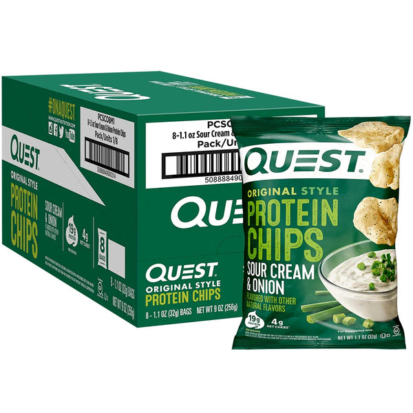 Quest Original Protein Chips 8ct - Nutrition Faktory 