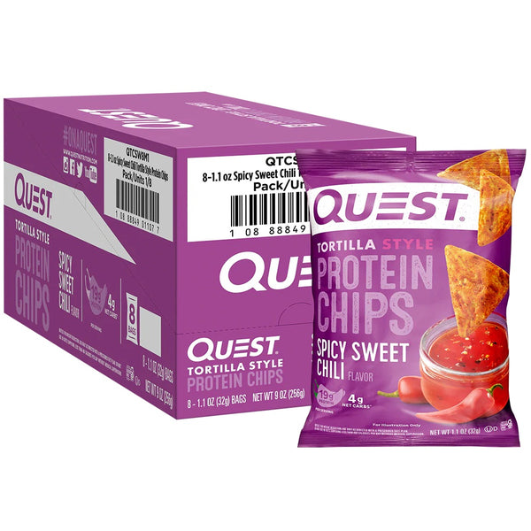 Quest Tortilla Chip 8ct - Nutrition Faktory 