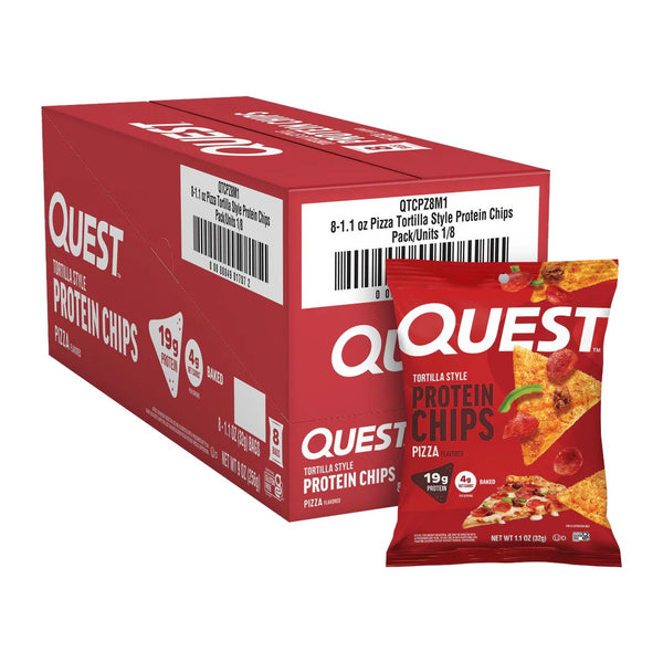 Quest Tortilla Chip 8ct - Nutrition Faktory 